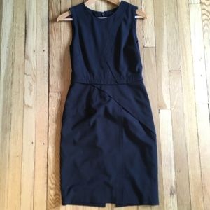 BCBGMaxAzria Ida Sheath Dress in Black, Size 4